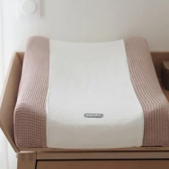 Housse pour matelas à langer Sofalange vieux rose