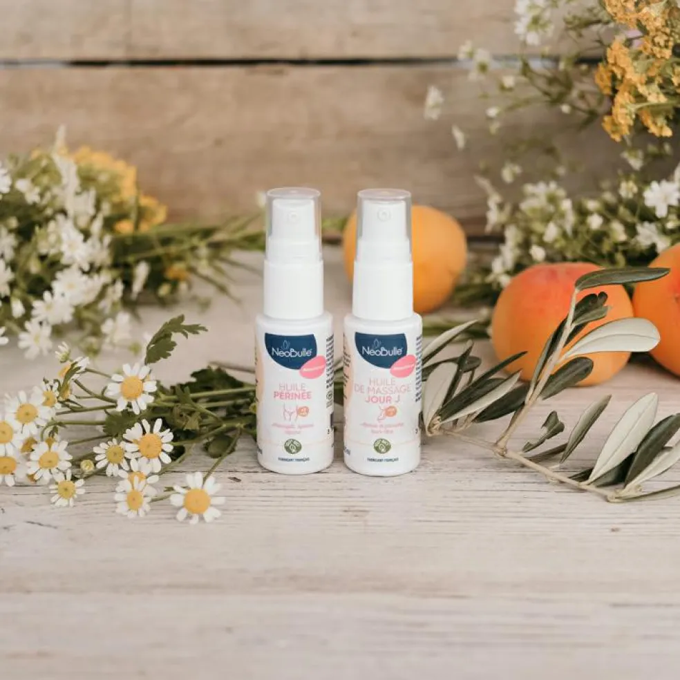 Huile de massage apaisante Jour J bio (20 ml)