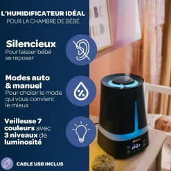 Humidificateur Night blue