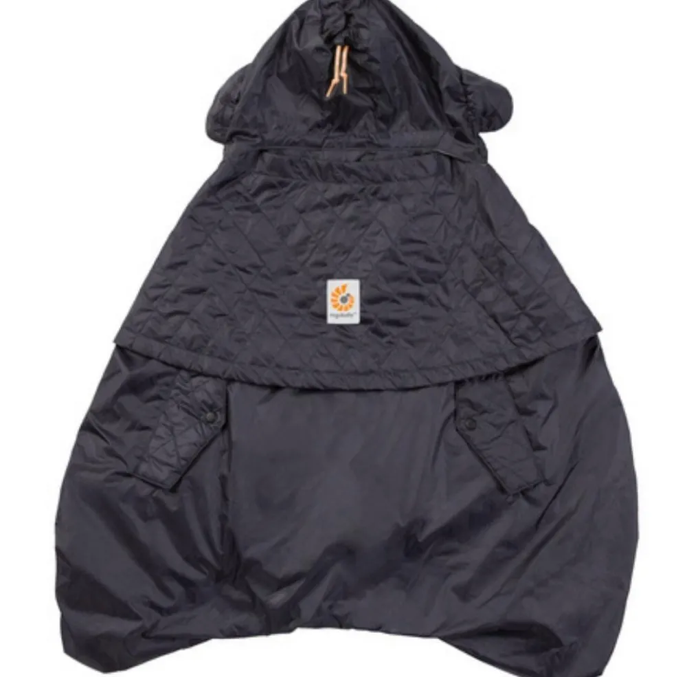 Imperméable Cocon hiver gris charbon pour porte-bébé