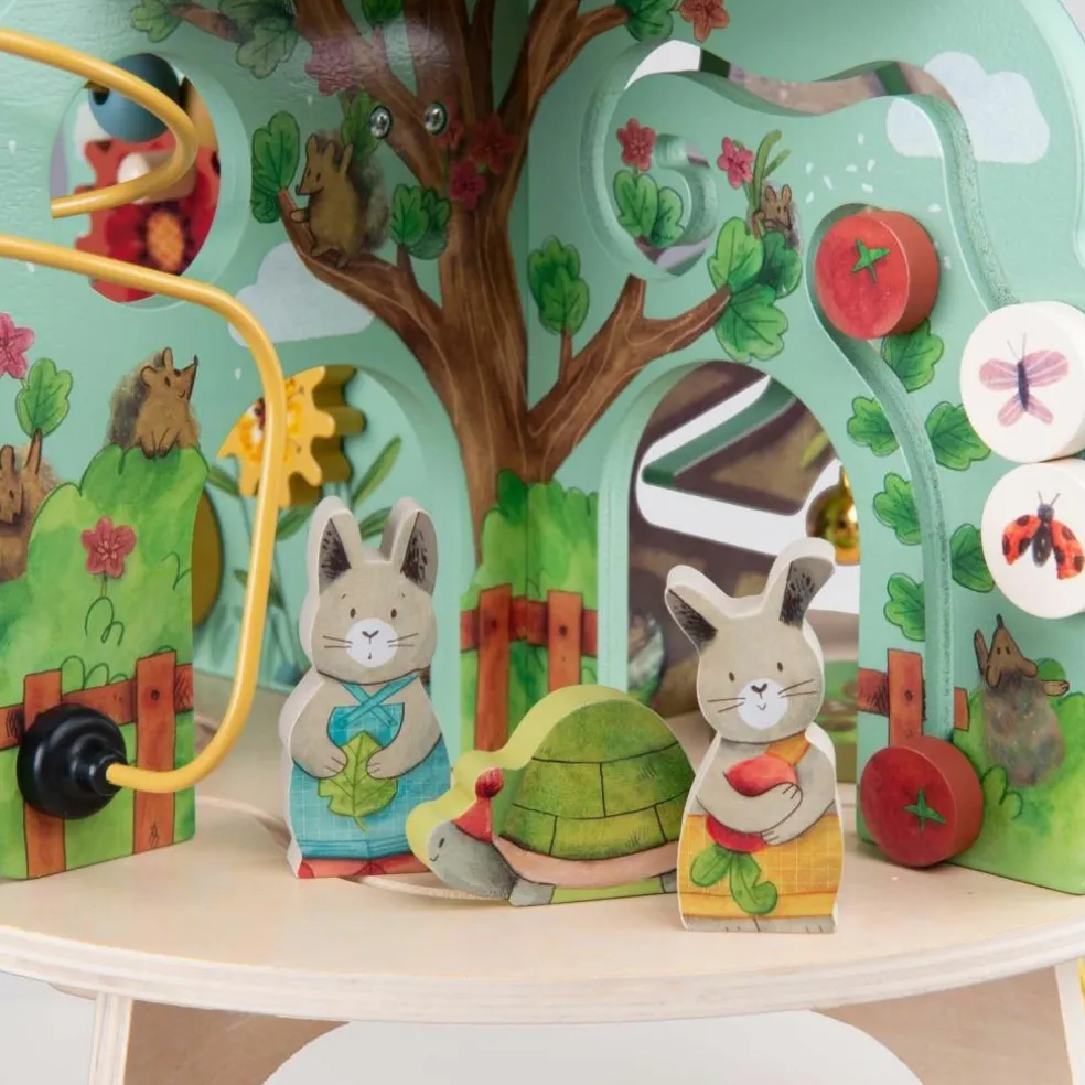 Jardin multi-activités Trois petits lapins