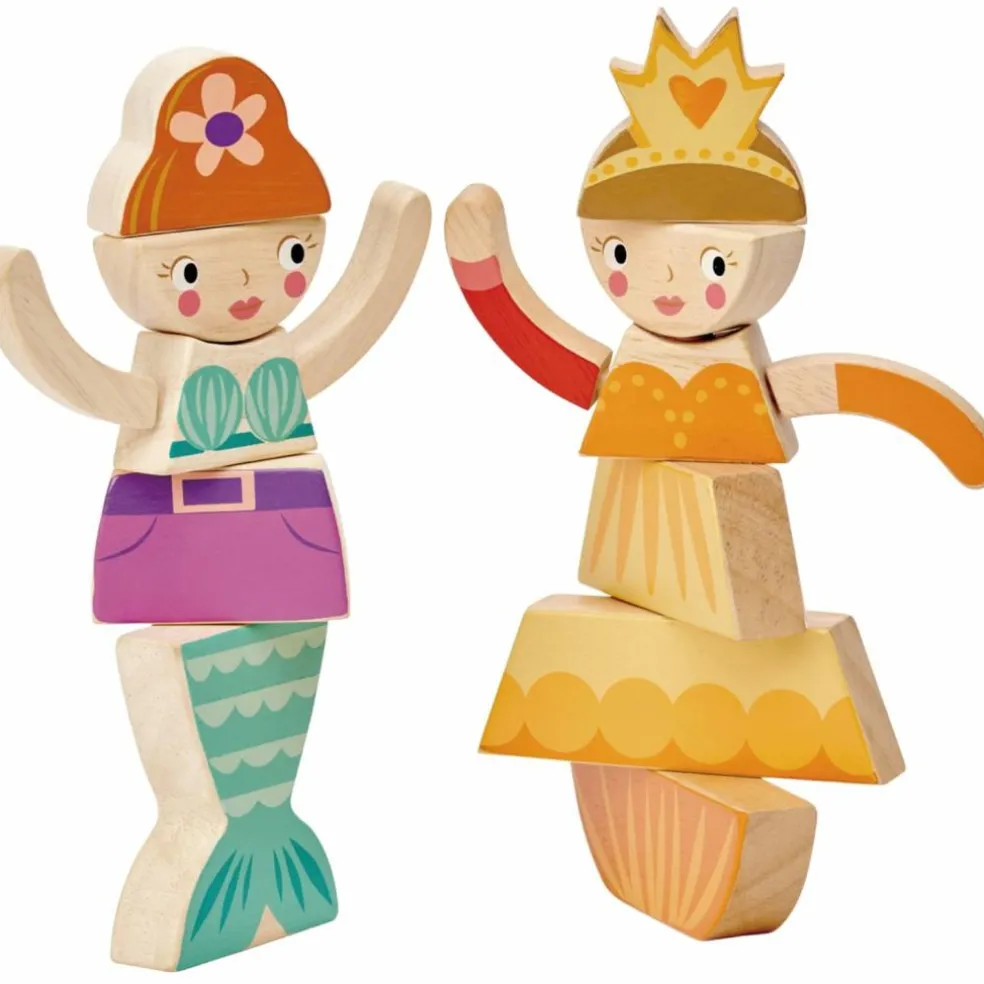 Jeu à empiler Princesses et Sirènes