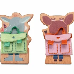 Jeu d'activités en bois Ma première école