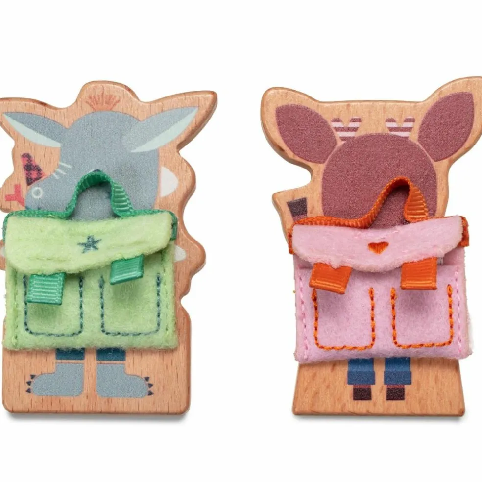 Jeu d'activités en bois Ma première école