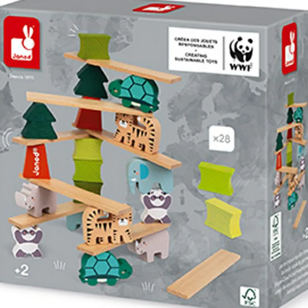 Jeu d'adresse Les animaux équilibristes WWF