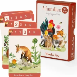 Jeu de 7 familles Le Jardin du Moulin