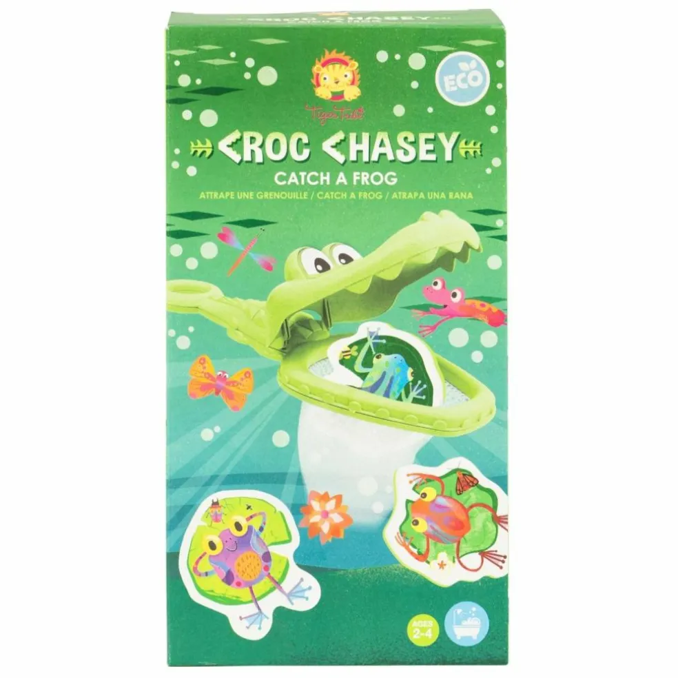 Jeu de bain Crocodile attrape-grenouille