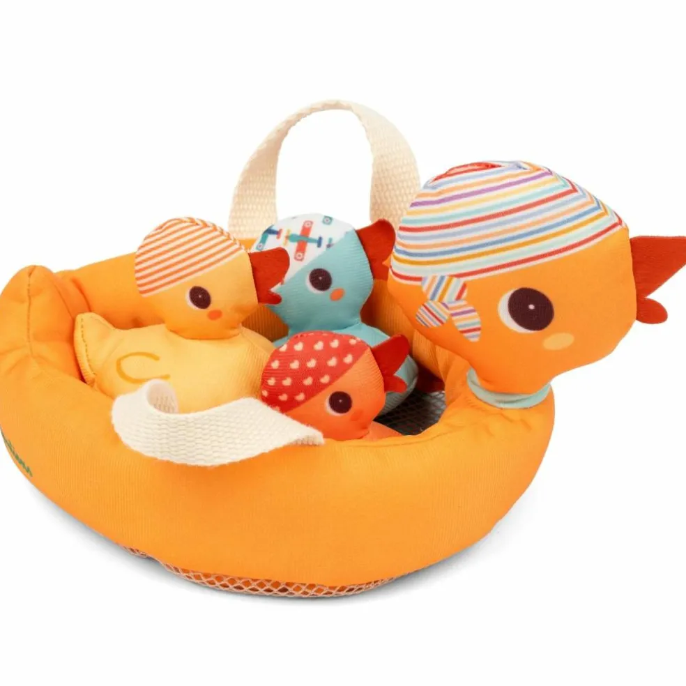 Jeu de bain Maman canards et ses canetons (4 pièces)