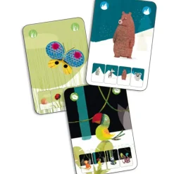 Jeu de cartes 7 familles Mini nature (28 cartes)