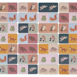 Jeu de dominos Animaux nordiques (28 pièces)