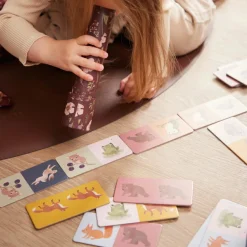 Jeu de dominos Animaux nordiques (28 pièces)