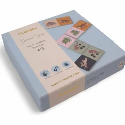 Jeu de dominos Animaux nordiques (28 pièces)
