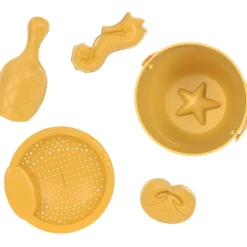 Jeu de jouets de sable Water Friends jaune (5 pièces)