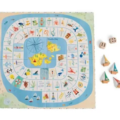 Jeu de l'oie de l'explorateur Le Jardin du Moulin