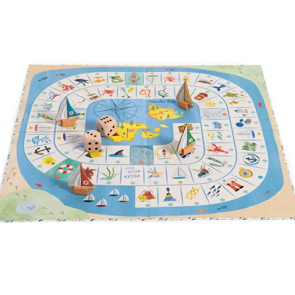 Jeu de l'oie de l'explorateur Le Jardin du Moulin