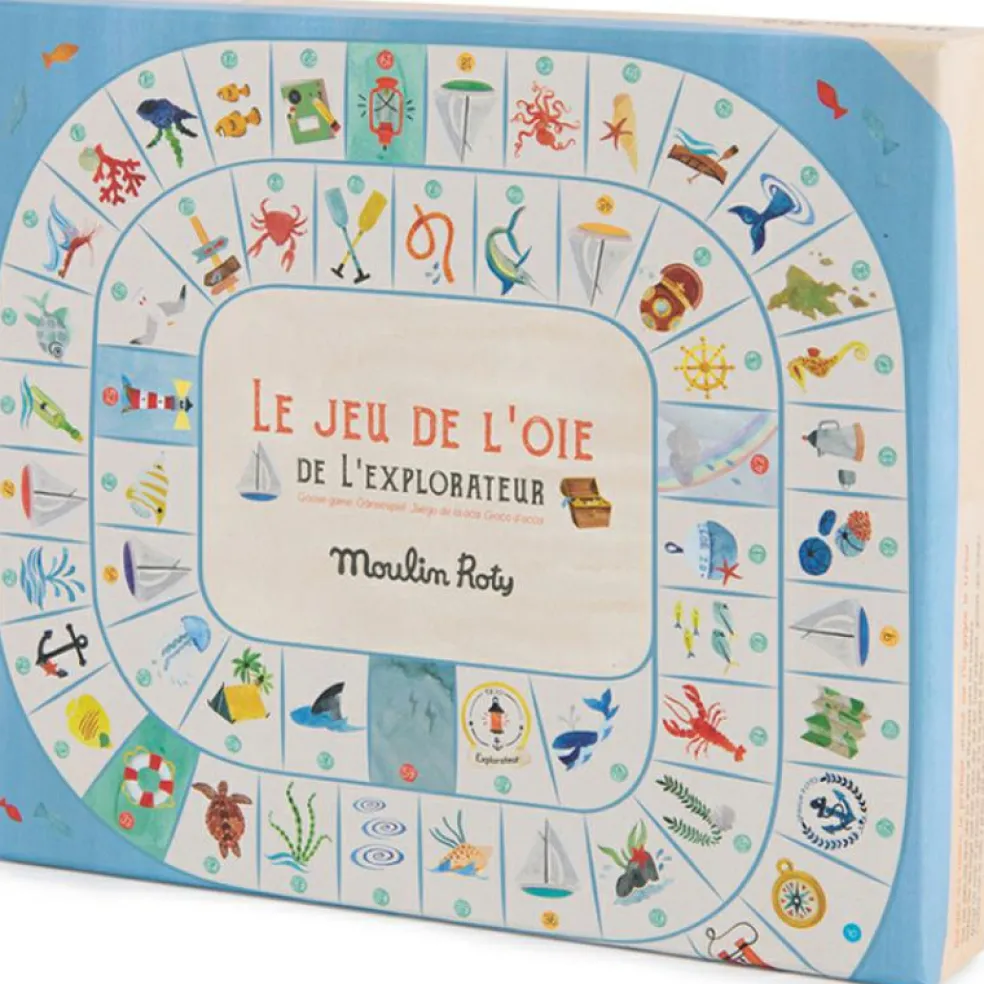 Jeu de l'oie de l'explorateur Le Jardin du Moulin