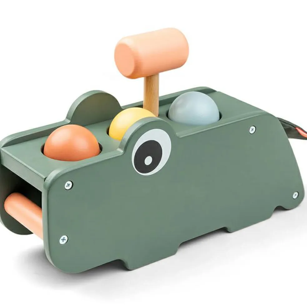 Jeu de marteau Croco vert