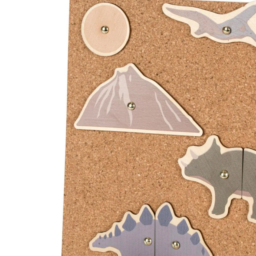 Jeu de marteau en liège Dino