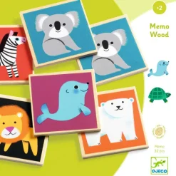 Jeu de memory Memo Wood