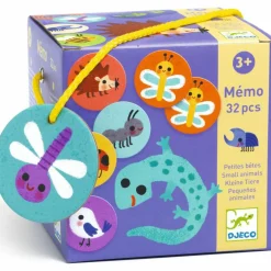 Jeu de mémoire Petites bêtes (32 pièces)