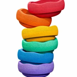 Jeu de motricité Original rainbow classic (6 blocs)
