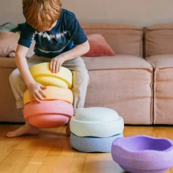 Jeu de motricité Original rainbow pastel (6 blocs)