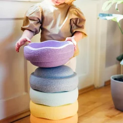 Jeu de motricité Original rainbow pastel (6 blocs)