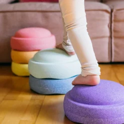 Jeu de motricité Original rainbow pastel (6 blocs)