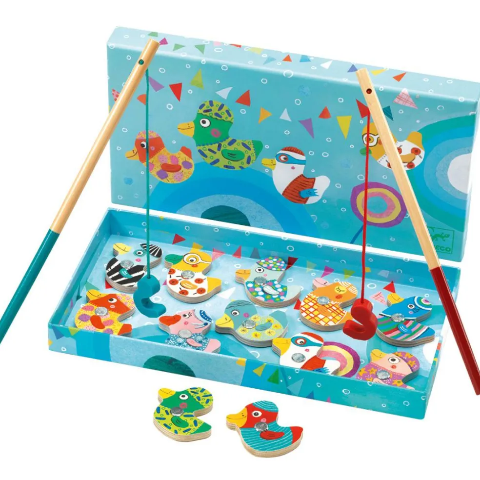 Jeu de pêche aux canards magnétique