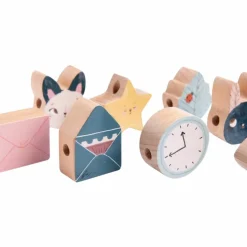 Jeu de perles en bois à enfiler Après la pluie