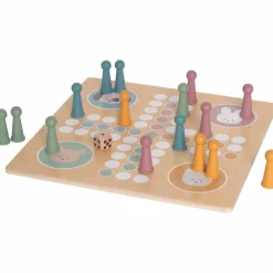 Jeu de petits chevaux en bois