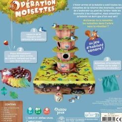 Jeu de société Opération noisettes