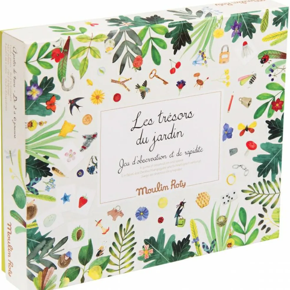 Jeu d'observation et de rapidité Les trésors du jardin Le Jardin du Moulin
