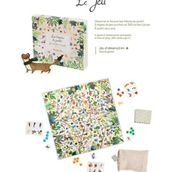 Jeu d'observation et de rapidité Les trésors du jardin Le Jardin du Moulin