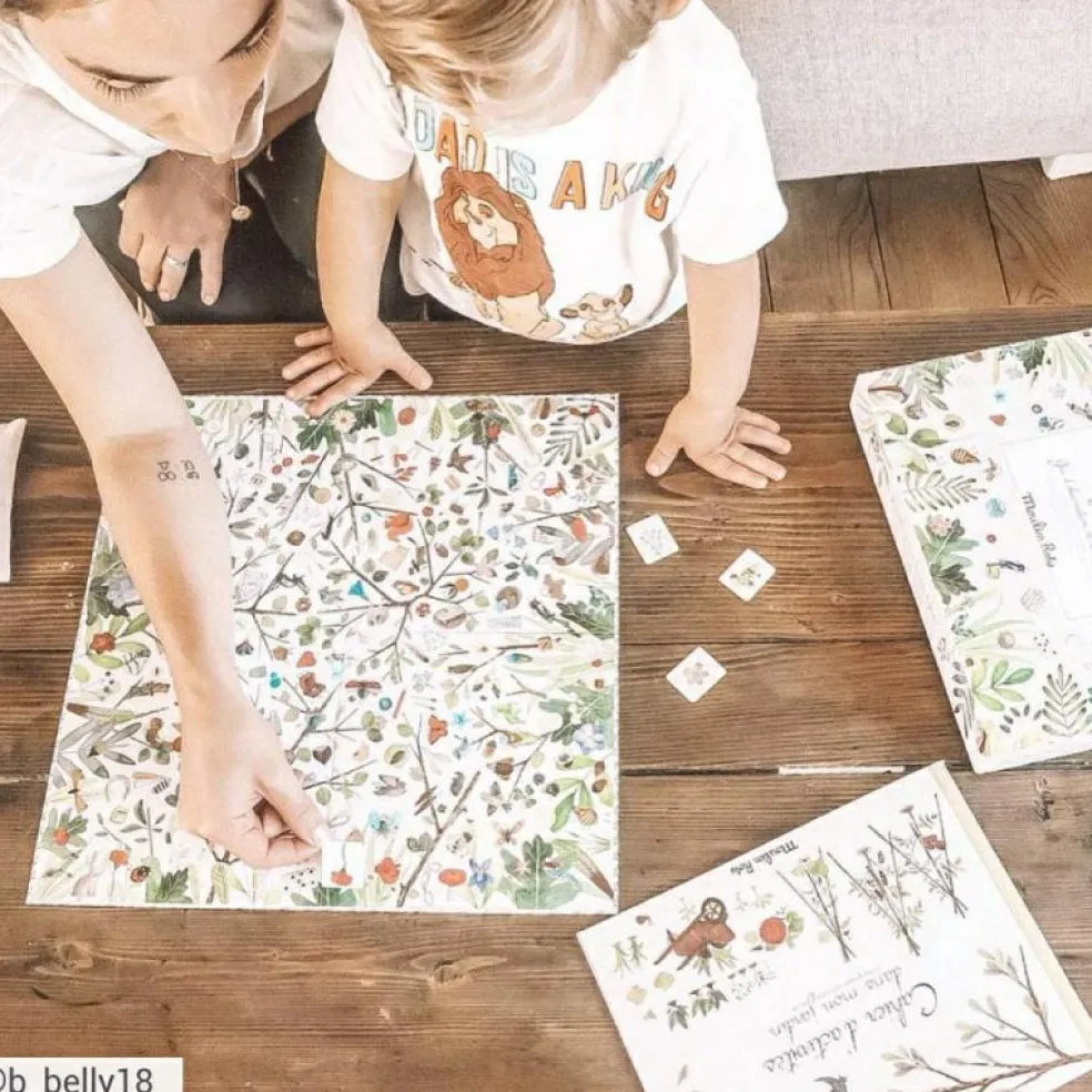 Jeu d'observation et de rapidité Les trésors du jardin Le Jardin du Moulin