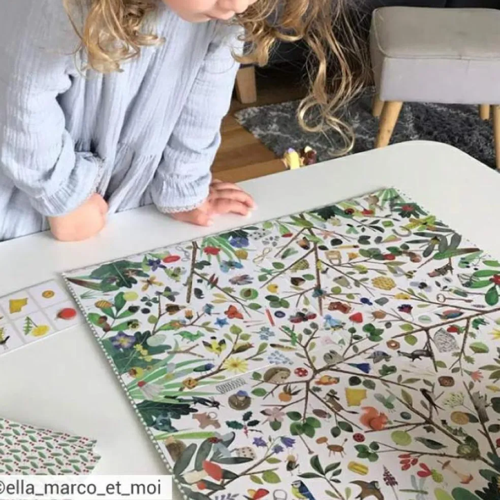 Jeu d'observation et de rapidité Les trésors du jardin Le Jardin du Moulin