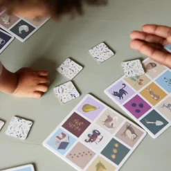 Jeu loto des images A la ferme