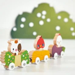 Jeu magnétique Les animaux de la ferme (3 pièces)