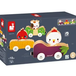 Jeu magnétique Les animaux de la ferme (3 pièces)