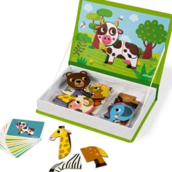 Jeu magnétique Magneti'Book Animaux