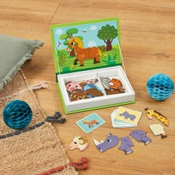Jeu magnétique Magneti'Book Animaux