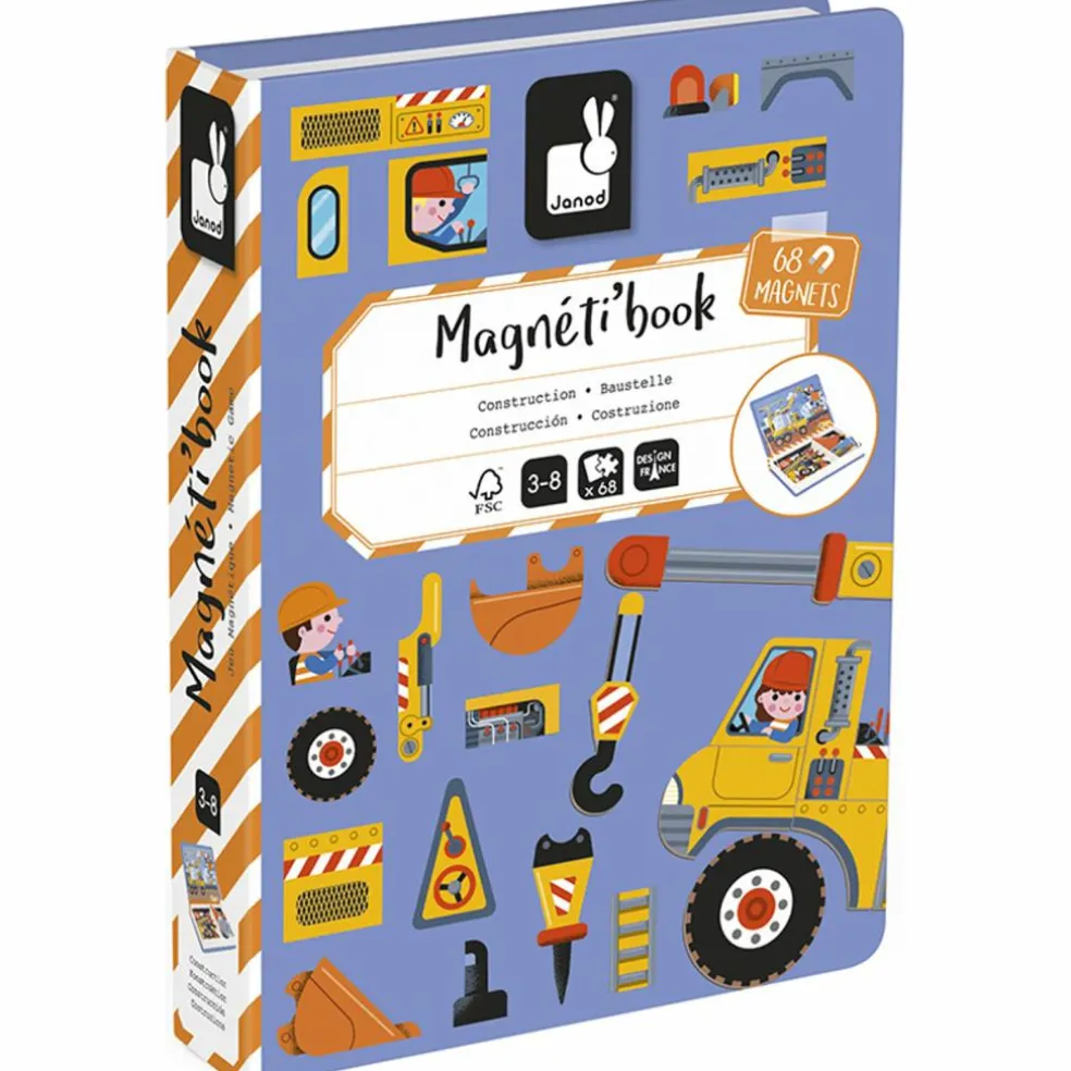 Jeu magnétique magneti'Book Construction