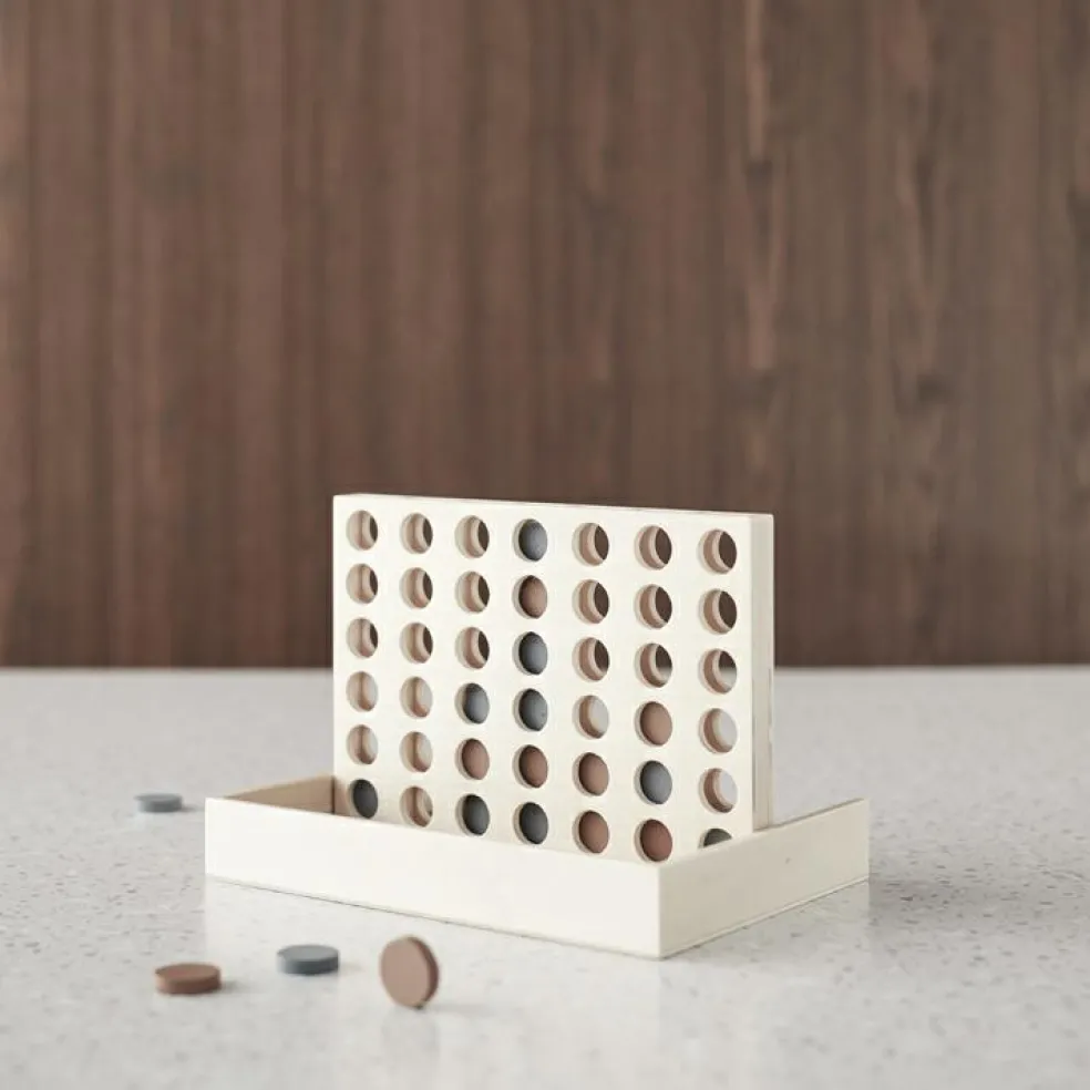 Jeu puissance 4 en bois