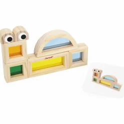 Jeu sensoriel Blocs translucides (18 pièces)