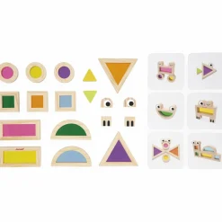 Jeu sensoriel Blocs translucides (18 pièces)