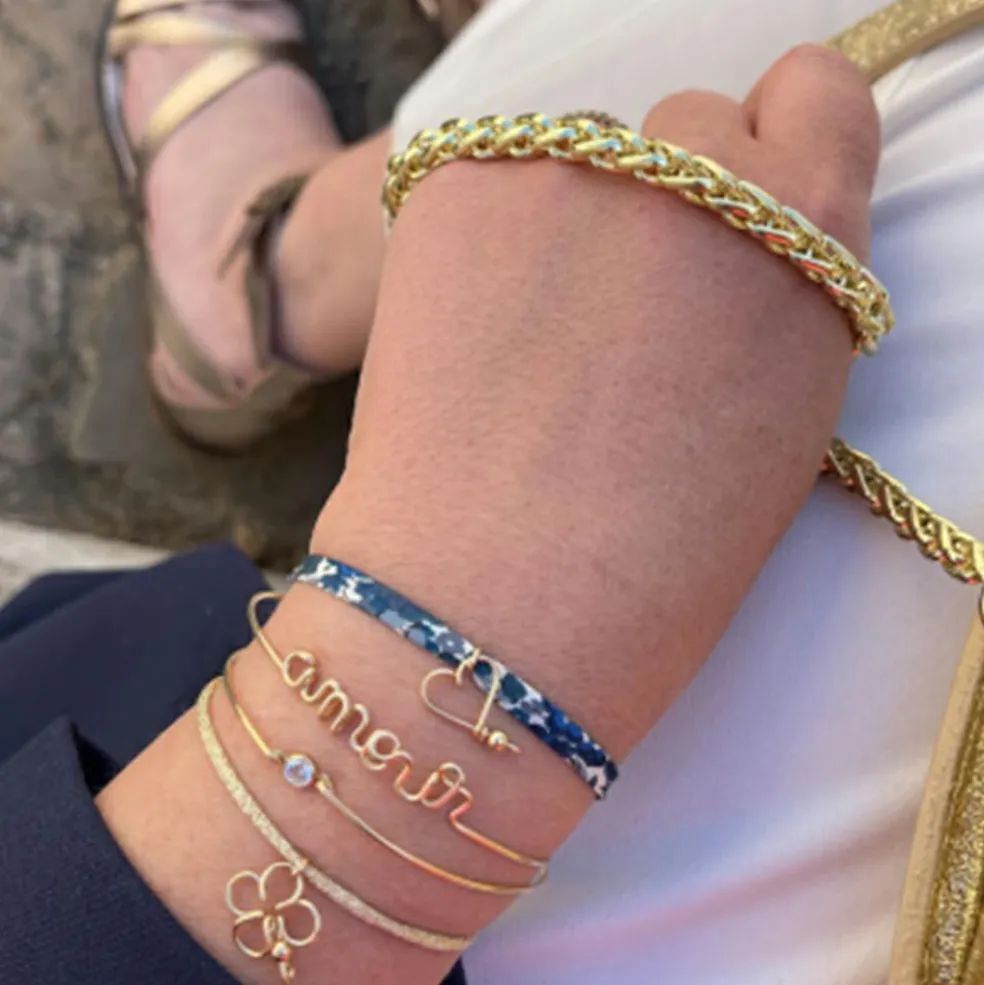 Jonc Amour S (goldfilled jaune 14 carats)