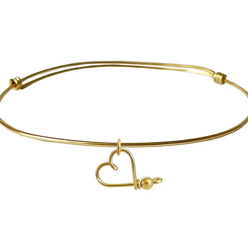 Jonc Lovely Hoop S-M (goldfilled jaune 14 carats)