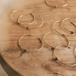 Jonc Simone en plaqué or jaune (personnalisable)