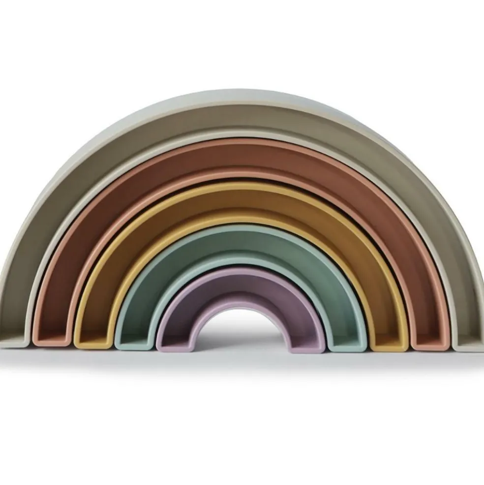 Jouet à empiler Arc-en-ciel Tropical