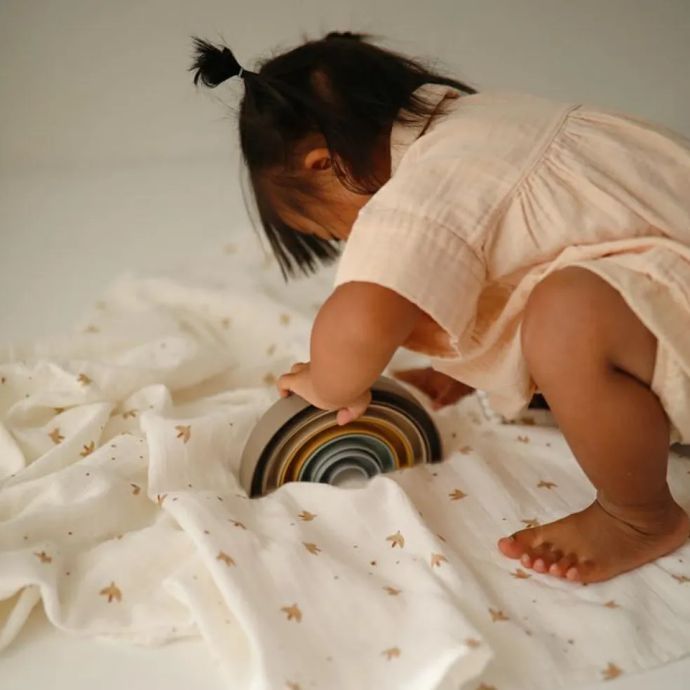 Jouet à empiler Arc-en-ciel Tropical